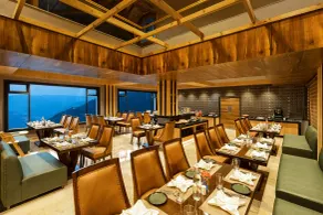  juSTa Cliffend Resort & Spa Mashobra Shimla - Restaurante