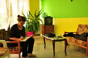 Dikili Pansiyon - Lobby sitting area