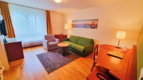 New Living Home Residenzhotel Hamburg - Chambre