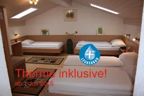 Hotel Paradis-Leukerbad-Therme - Chambre