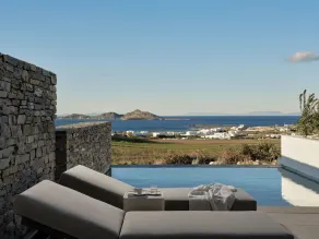 Oroséa Paros - Adults Only, Autograph Collection - Utsikt fra rommet