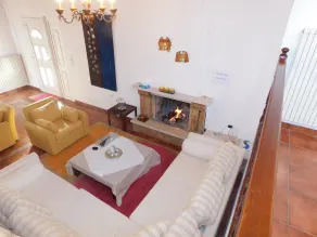 Villa Aris - Sitteområde i lobbyen