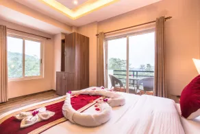 Hotel Sarathi - Vue de la chambre
