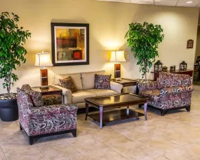 Michigan City Inn - Sitteområde i lobbyen