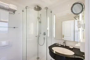 Büngers Apartment-Hotel mit Gartensauna - modern, gemütlich und strandnah - Bathroom