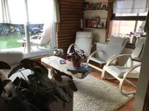 Casa Balmaceda Backpackers - Living area