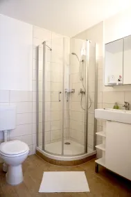Pension Gartenstraße Schwedt - Bathroom