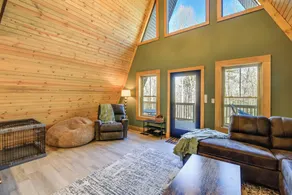Chimney Rocks Chalet' A-frame w/ Mtn Views - Innenbereich