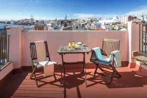 Hostal Solimar - Vue de la chambre