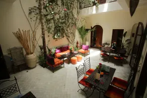 Riad white flowers - Udsigt fra værelset