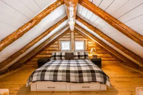 Le log home - Locations du sommet - Rum