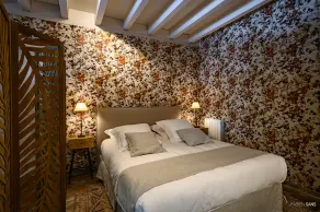 Maison d'hôtes Les jardins Saint Eloi - Værelse