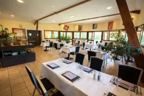 Hôtel Le Lac des Graves Lascelle - Restaurant