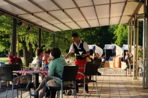 Strandhaus am Inselsee - Restaurang