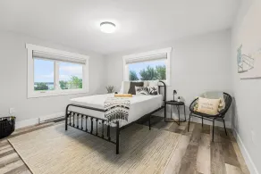 Gemütliches und modernes Cottage mit Meerblick und Whirlpool - Zimmer