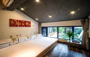 Carpenter's Rustic Courtyard-Great Wall - Habitación
