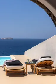 Grand Ambassador Santorini Hotel - Utsikt fra rommet