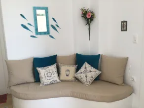 Studio Seagull - Junto a Old Market Street - Ciudad de Naxos - Zona de estar