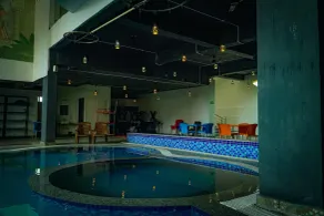 Hotel Jaisal Inn- Swimming Pool- Fort View Pure Veg Restaurant - Pool