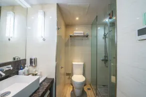 Nanjing Kaibin Apartment-Xinjiekou Kairun Branch - Baño