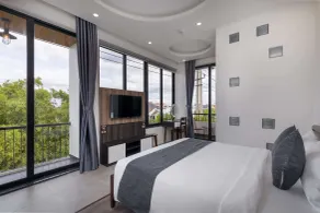 Charm Champion Villa Hoian - Ausblick vom Zimmer