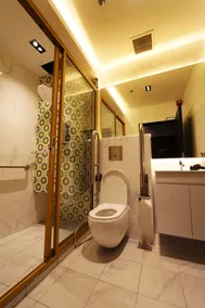 CUBE Boutique Capsule Hotel at Kampong Glam - Salle de bain