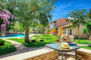 Folies Corfu Town Hotel Apartments - Ausblick vom Zimmer