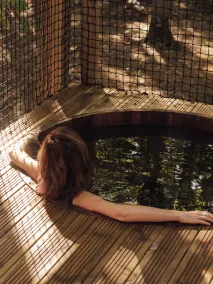 Youza ecolodge cabanes dans les arbres - Rom