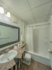 Complexe Hotelier Escoumins - Badeværelse