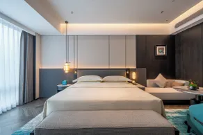 Pazhou Canton Tower Gauss Hotel - Zimmer