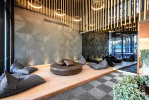 Meriton Suites Surfers Paradise - Coin salon dans le hall