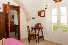 Masseria Pozzo Tre Pile  - Ausblick vom Zimmer