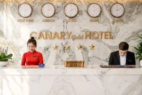 Canary Gold Hotel Quy Nhơn - Beachfront - Iconic Location - Resepsjon