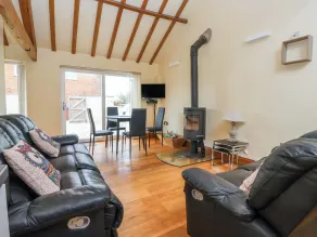 The Owl Barn Cottage - Opholdsområde