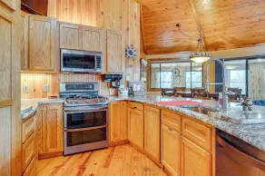 Dock & Beach Access: Scenic Lake Ossipee Cabin! - Interior