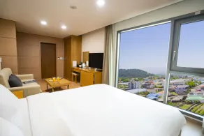 Uni Hotel Jeju - Vue de la chambre