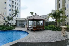 Best Studio Apartment Vittoria Residence with Sofa Bed - Pool