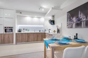 Vistula - New Exclusive Apartments VIP - Cuisine privée