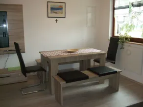 Ferienwohnung Bockelt - Spisning på værelset