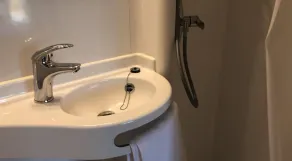 Original Glamping Pod with Hot Tub - Bathroom