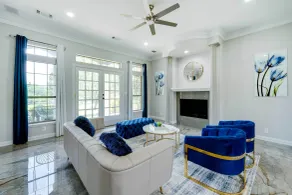 10 Acres w/ Hot Tub & Pond: Luxury Melissa Villa! - Interior