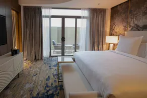 Jareed Hotel Riyadh - فندق جريد الرياض - Vue de la chambre