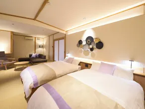 Yufuin Rakuyu - Chambre