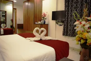 Silicon Inn Hotel Bangalore Airport - Utsikt fra rommet