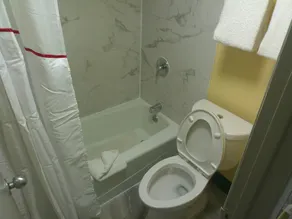 Red Roof Inn Hampton Coliseum - Bathroom