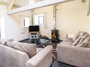 Beudy Bach Barn - Living area