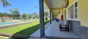 La Vega Pousada - Hawaiiansk terrasse