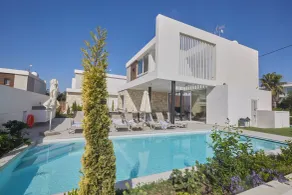New 5 Bedroom Villa With Pool in the Center of Ayia Napa l Kube Villa 4 - Basseng