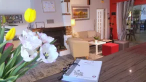 The Originals City, Hôtel La Siesta, Annonay Est - Rezeption