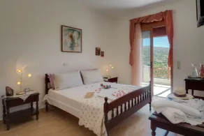 Triopetra Luxury Villas Fournou Lago up to 12 guests - Chambre